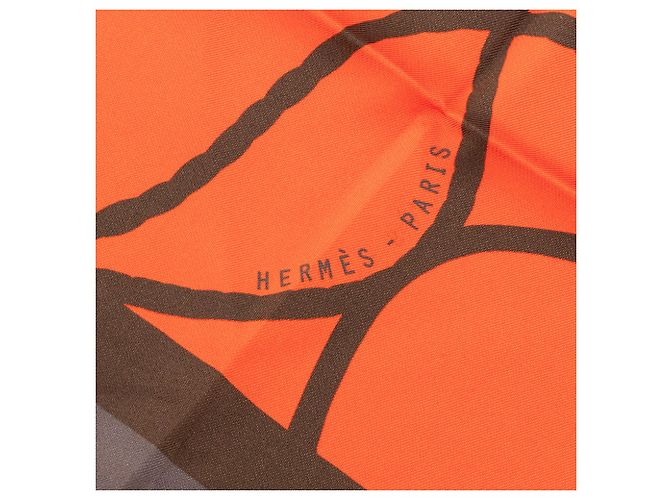 HERMÈS - Sciarpa Doppia Faccia 90 cm Robe du Soir Pop Hermès in Seta Multicolore - vista 4