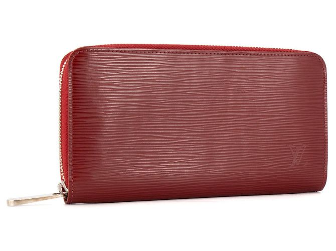 LOUIS VUITTON - Zippy Geldbörse Louis Vuitton aus rotem Epi-Leder - Ansicht 2