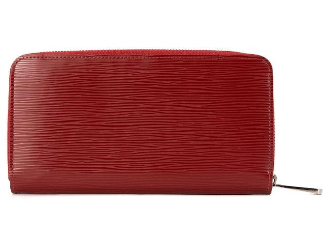 LOUIS VUITTON - Zippy Geldbörse Louis Vuitton aus rotem Epi-Leder - Ansicht 3