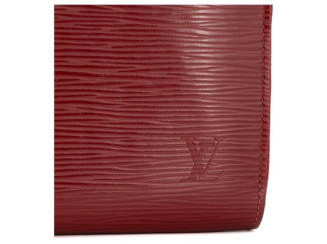 LOUIS VUITTON - Zippy Geldbörse Louis Vuitton aus rotem Epi-Leder - Ansicht 5