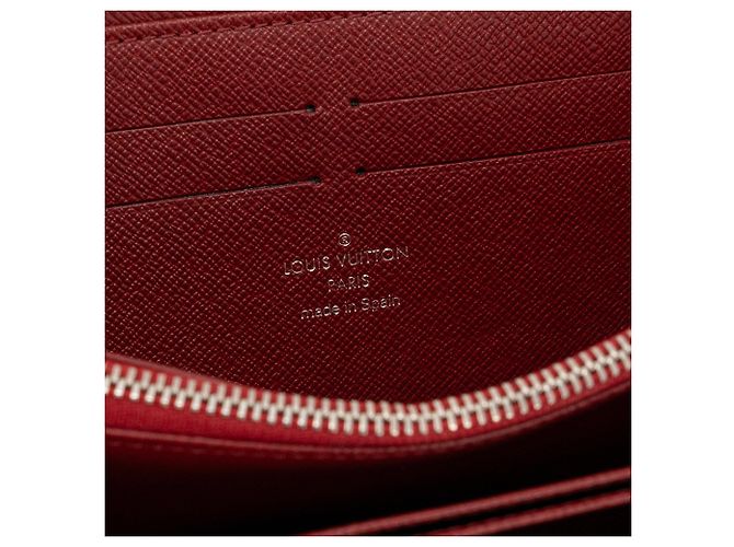 LOUIS VUITTON - Zippy Geldbörse Louis Vuitton aus rotem Epi-Leder - Ansicht 6