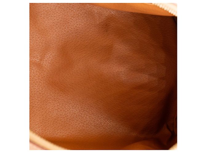 Céline CELINE - Boston 30 Macadam Celine Handtasche aus vintage braunem Canvas - Ansicht 11