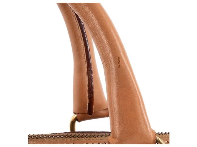 Céline CELINE - Boston 30 Macadam Celine Handtasche aus vintage braunem Canvas - Ansicht 8