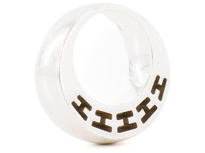 HERMÈS - Anello Clarté GM Hermès in Argento (T50) Metallico - vista 3