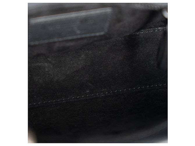 DIOR - Borsa a tracolla Lady Dior So Black Mini Dior in pelle cannage nera Nero - vista 7
