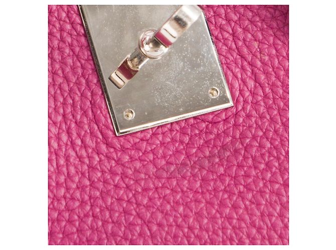 HERMÈS - Borsa Birkin 35 in pelle togo viola Tosca Porpora - vista 10