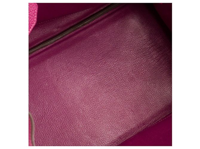 HERMÈS - Borsa Birkin 35 in pelle togo viola Tosca Porpora - vista 12
