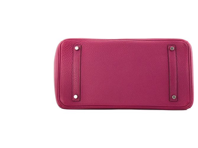 HERMÈS - Borsa Birkin 35 in pelle togo viola Tosca Porpora - vista 4