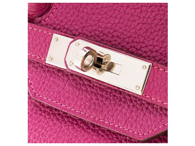 HERMÈS - Borsa Birkin 35 in pelle togo viola Tosca Porpora - vista 5