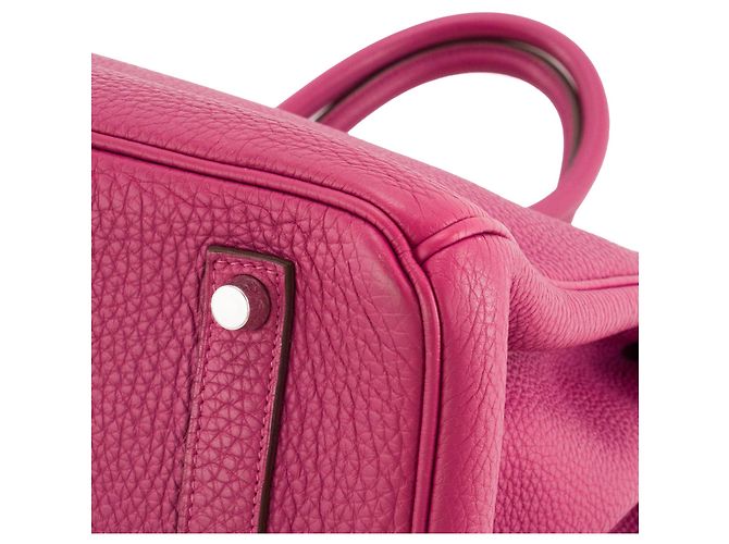 HERMÈS - Borsa Birkin 35 in pelle togo viola Tosca Porpora - vista 7