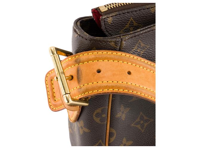 LOUIS VUITTON - Borsa a Spalla Viva Cité Louis Vuitton in Tela Monogrammata Marrone - vista 7