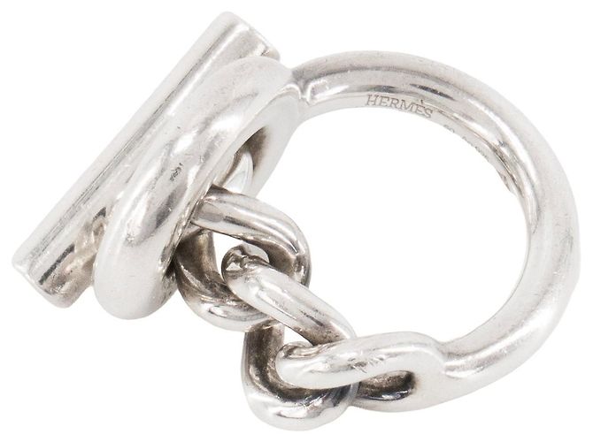 HERMÈS - Croisette GM Ring Hermès aus Silber (T50) Metallisch - Ansicht 4