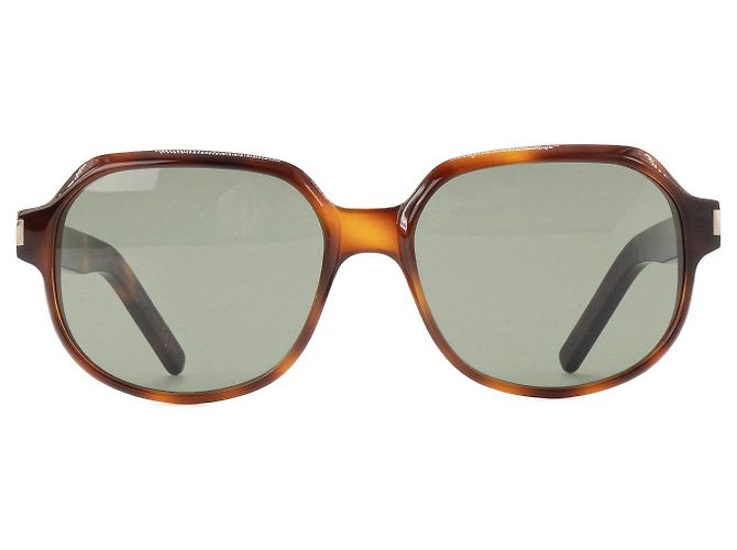 SAINT LAURENT - Gafas de sol SL496 Saint Laurent de plástico marrón Castaño - vista 2