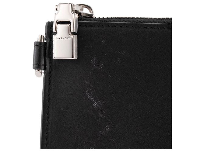 GIVENCHY - Pochette Givenchy in pelle nera Nero - vista 6