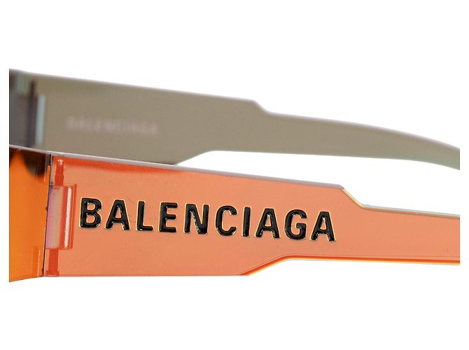 BALENCIAGA - Gafas de sol BB0040S Balenciaga en plástico iridiscente Multicolor - vista 3