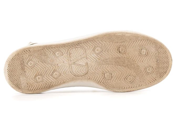 Valentino Garavani VALENTINO - Sneakers Backnet in pelle bianca (Taglia 36.5) Bianco - vista 3