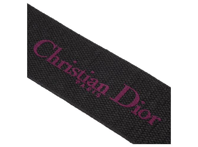 DIOR - Dior Gürtel aus lila Canvas (T75) Mehrfarben - Ansicht 3