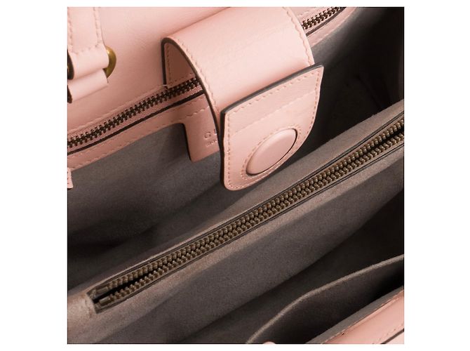 GUCCI - Borsa a Spalla Shopping GG Marmont in Pelle Rosa - vista 10