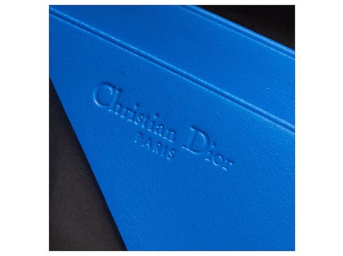 DIOR - Borsa a Spalla Dior in Toile de Jouy Blu - vista 6