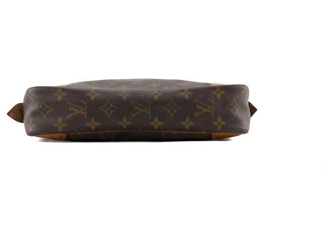 LOUIS VUITTON - Compiegne Pouch Louis Vuitton in vintage monogram coated canvas Brown - view 4