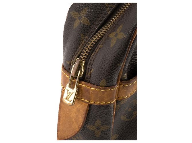 LOUIS VUITTON - Compiegne Pouch Louis Vuitton in vintage monogram coated canvas Brown - view 5