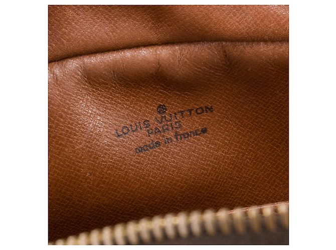 LOUIS VUITTON - Compiegne Pouch Louis Vuitton in vintage monogram coated canvas Brown - view 7