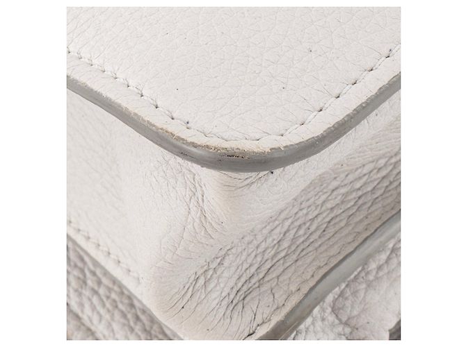 CHLOÉ - Borsa a Spalla Aby Chloé in Pelle Grigia Chiara Grigio - vista 10