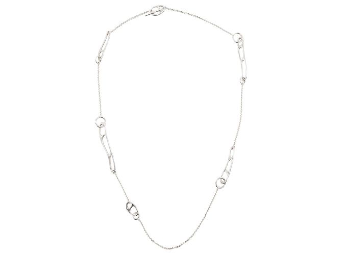 HERMÈS - Collana Catena d'Ancora Punk Hermès in argento - vista 2