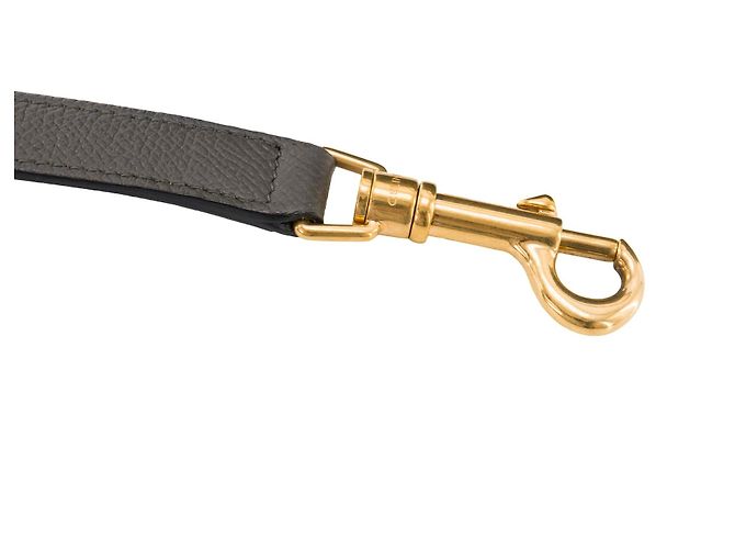 Céline CELINE - Borsa a tracolla Belt Micro Celine in pelle grigia martellata Grigio - vista 9