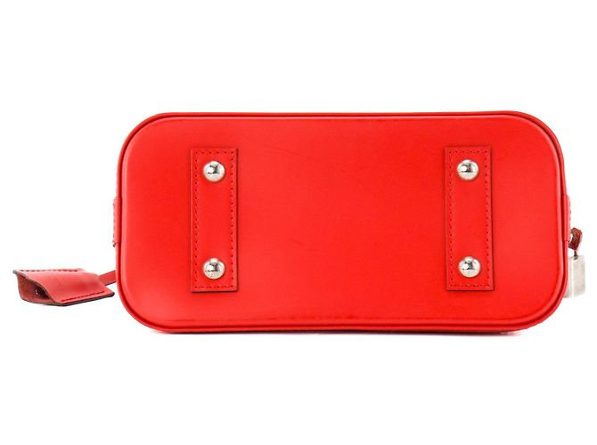 LOUIS VUITTON - Borsa a Spalla Alma BB Louis Vuitton in Pelle Epi Rossa Rosso - vista 4
