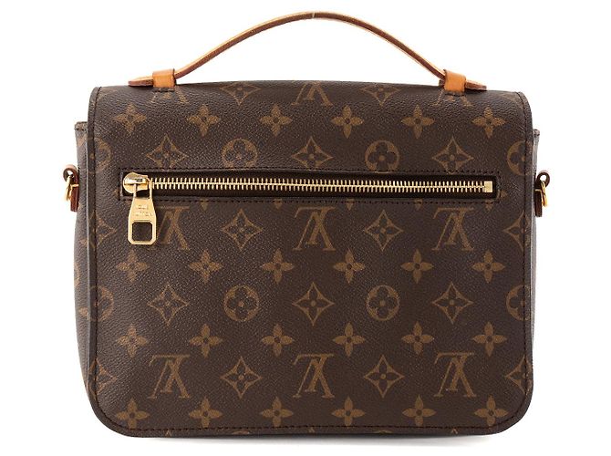 LOUIS VUITTON - Borsa a tracolla Louis Vuitton Métis in tela monogrammed Marrone - vista 3