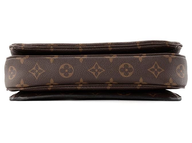 LOUIS VUITTON - Borsa a tracolla Louis Vuitton Métis in tela monogrammed Marrone - vista 4