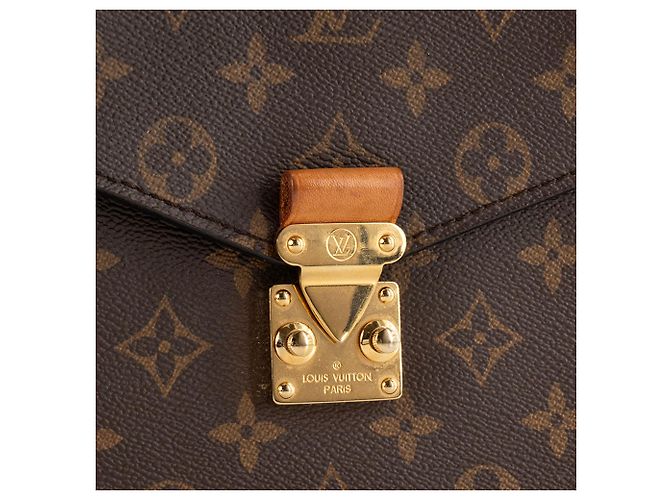 LOUIS VUITTON - Borsa a tracolla Louis Vuitton Métis in tela monogrammed Marrone - vista 5