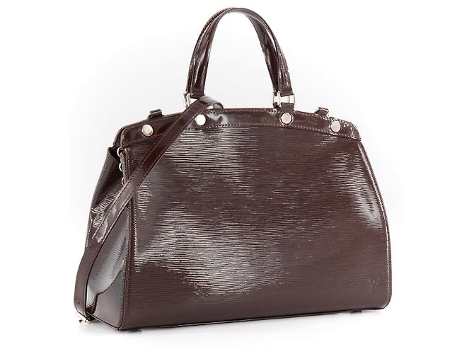 LOUIS VUITTON - Borsa Brea in pelle epi verniciata bordeaux Bordò - vista 2