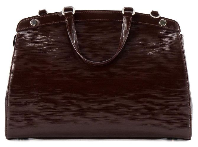 LOUIS VUITTON - Borsa Brea in pelle epi verniciata bordeaux Bordò - vista 3
