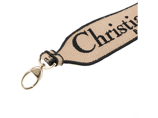 DIOR - Lady D-Lite Plan de Paris Dior Schultertasche aus braunem Canvas Limited Edition - Ansicht 7