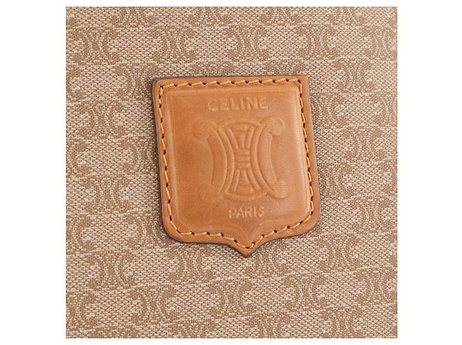 Céline CELINE - Boston Macadam Celine Handtasche aus vintage braunem Canvas - Ansicht 5