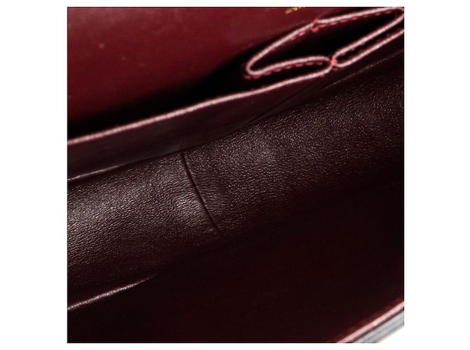 CHANEL - Borsa a tracolla 2.55 Chanel in pelle rugosa nera Nero - vista 9