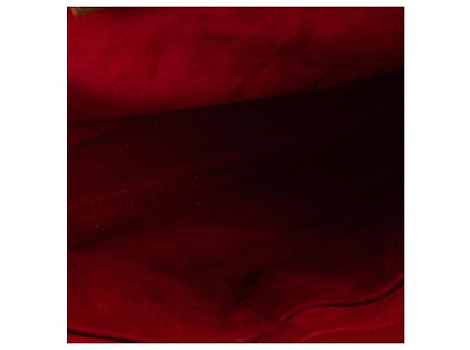 Jour SAINT LAURENT - Small Saint Laurent Tagestasche aus rotem Leder - Ansicht 7