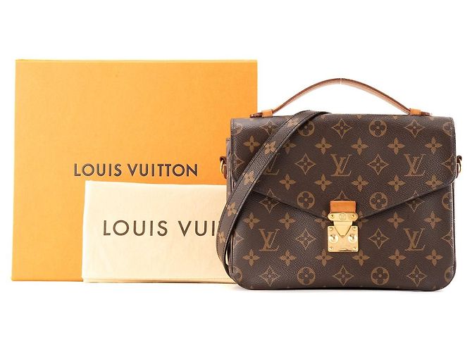 LOUIS VUITTON - Borsa a tracolla Métis Louis Vuitton in tela monogrammed Marrone - vista 10