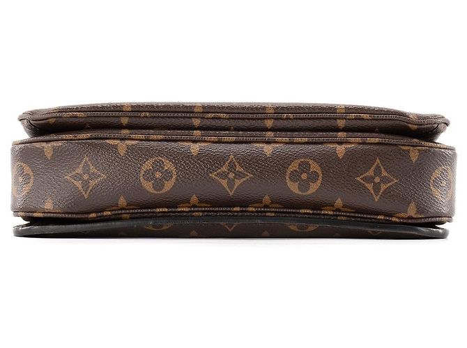 LOUIS VUITTON - Borsa a tracolla Métis Louis Vuitton in tela monogrammed Marrone - vista 4