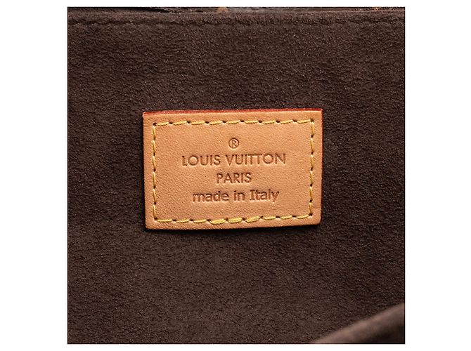 LOUIS VUITTON - Borsa a tracolla Métis Louis Vuitton in tela monogrammed Marrone - vista 8