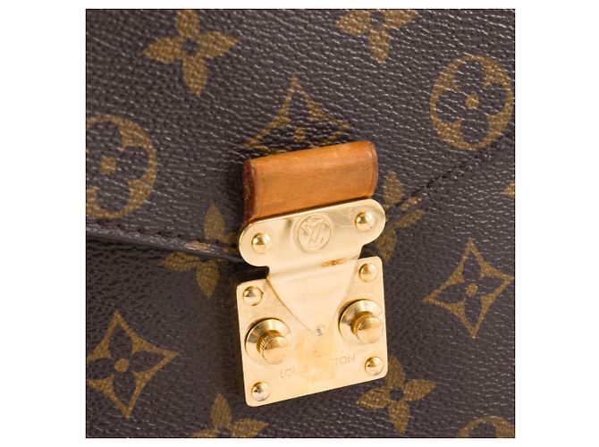 LOUIS VUITTON - Borsa a tracolla Métis Louis Vuitton in tela monogrammed Marrone - vista 5