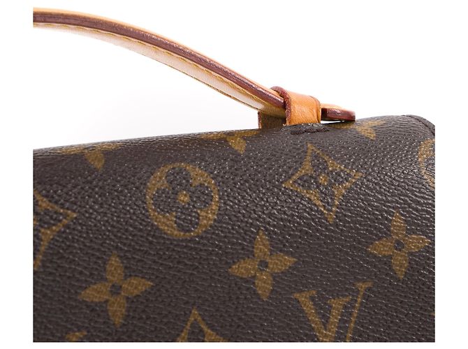 LOUIS VUITTON - Borsa a tracolla Métis Louis Vuitton in tela monogrammed Marrone - vista 6