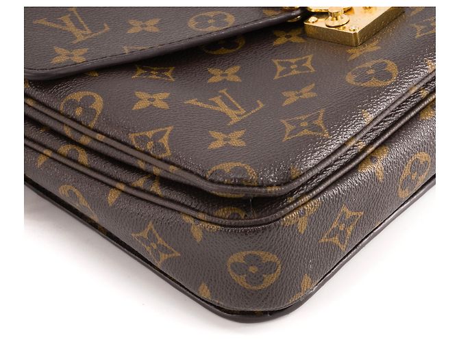 LOUIS VUITTON - Borsa a tracolla Métis Louis Vuitton in tela monogrammed Marrone - vista 9