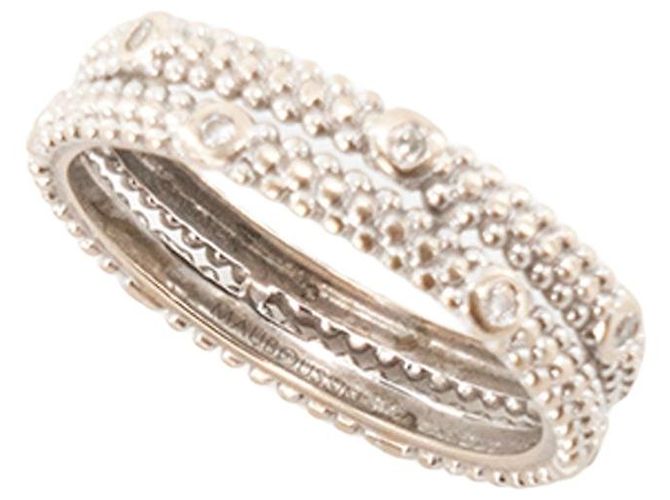 MAUBOUSSIN - Anello Le Premier Jour Mauboussin in oro bianco e diamanti (T54) Argento - vista 3