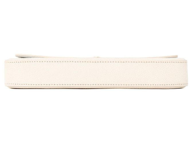 LOUIS VUITTON - Pochette Félicie Louis Vuitton in pelle goffrata bianca e azzurra Bianco - vista 4