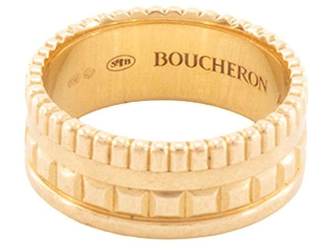 BOUCHERON - Anello Quatre Radiant in Oro (T52) D'oro - vista 2