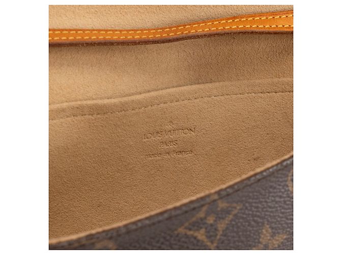 LOUIS VUITTON - Borsa a Spalla Pochette Twin Louis Vuitton in Tela Monogramma Vintage - vista 8