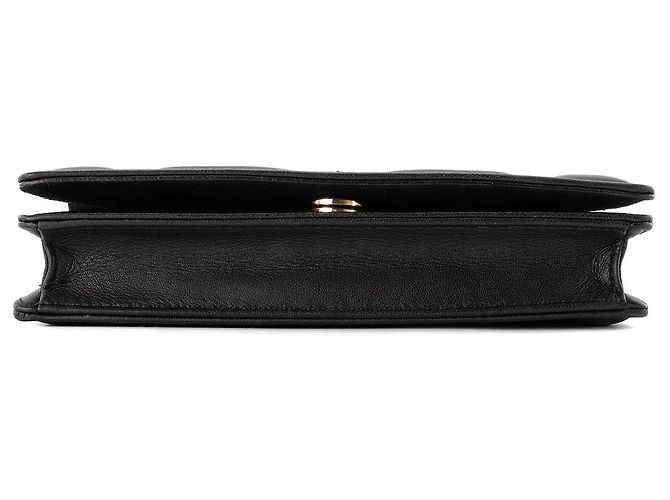DIOR - Borsa a Spalla Diorama in Pelle Nera Liscia Nero - vista 4